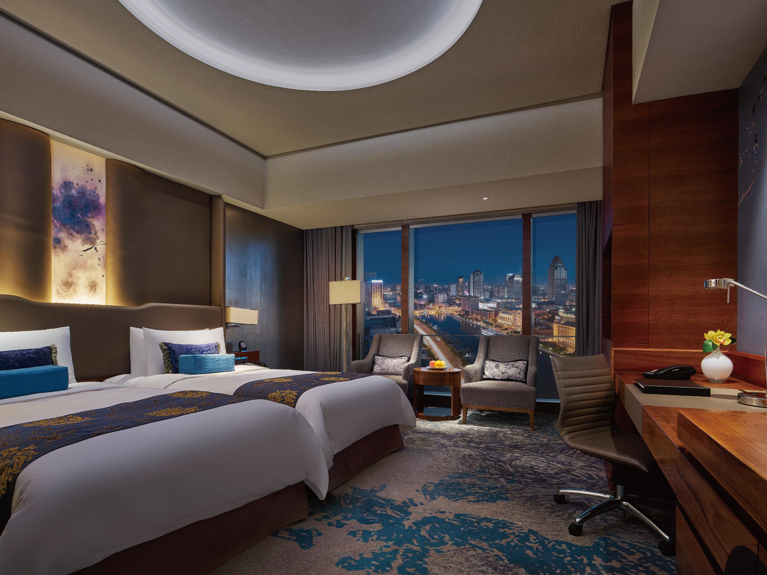 Shangri-La Tianjin Bagian luar foto