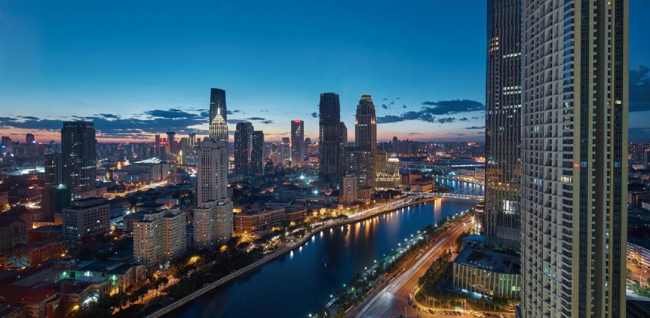 Shangri-La Tianjin Bagian luar foto