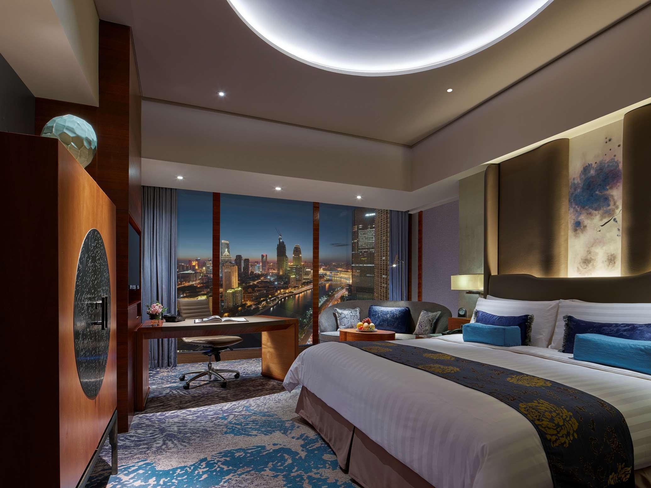 Shangri-La Tianjin Bagian luar foto