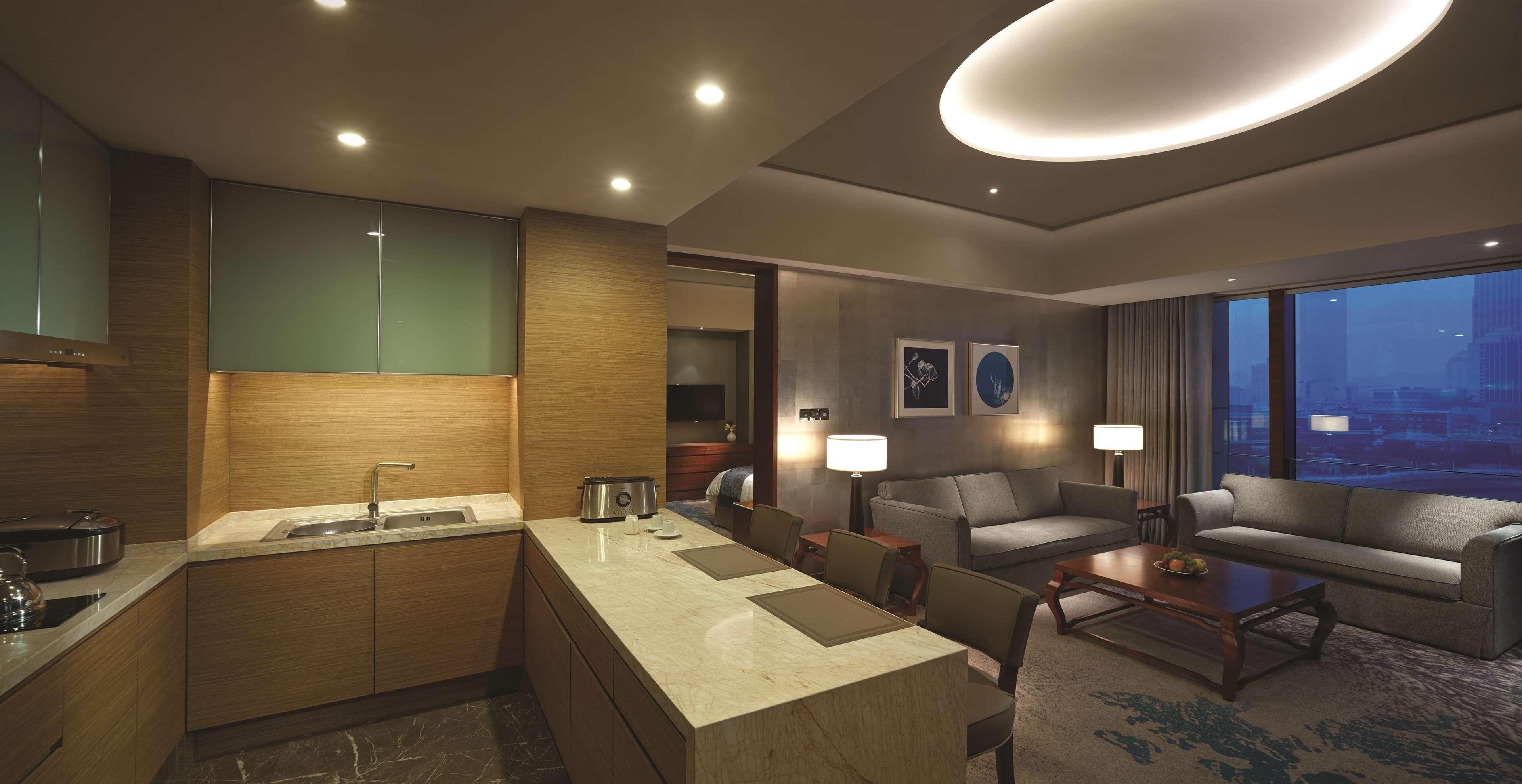 Shangri-La Tianjin Bagian luar foto