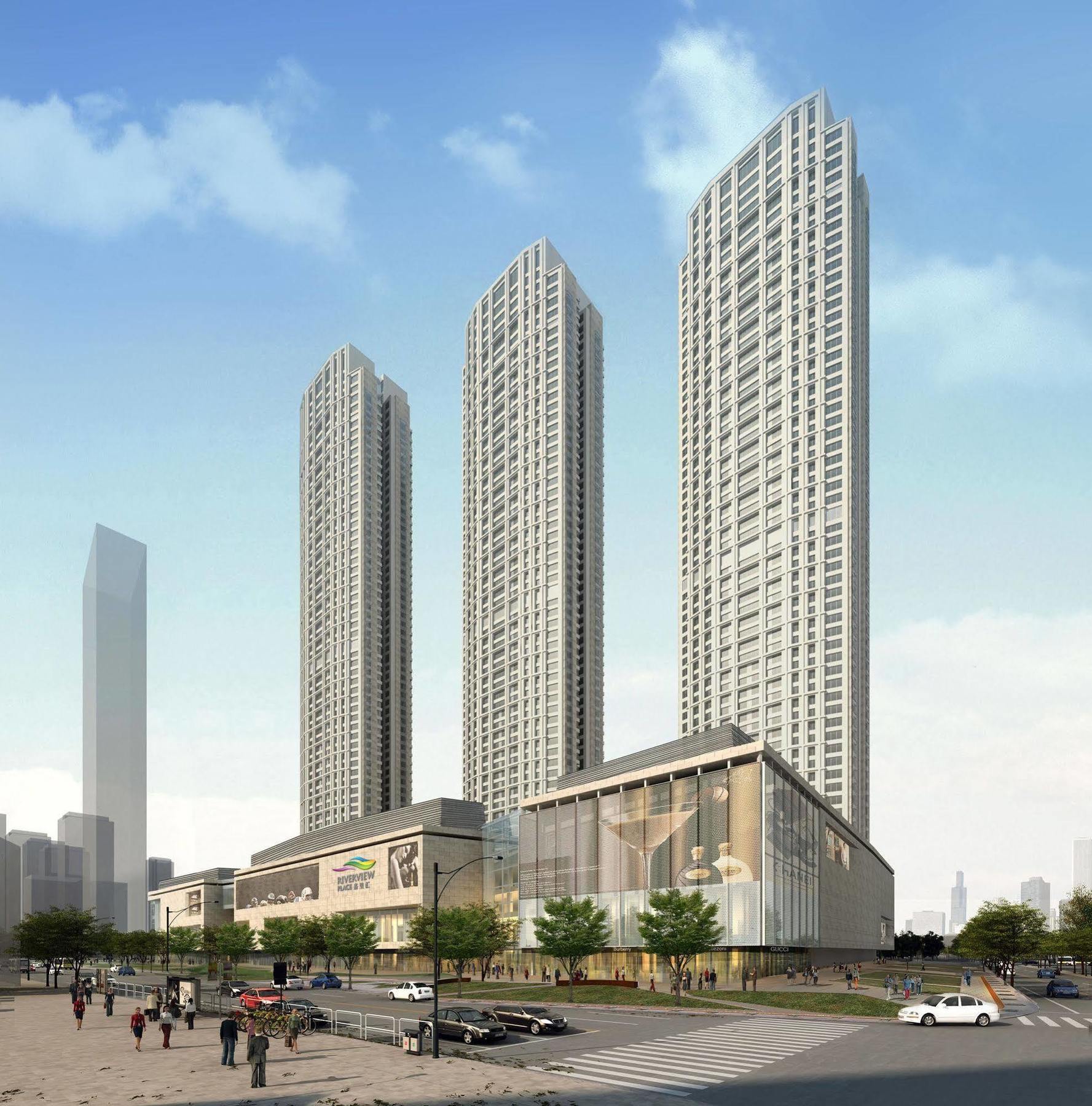 Shangri-La Tianjin Bagian luar foto